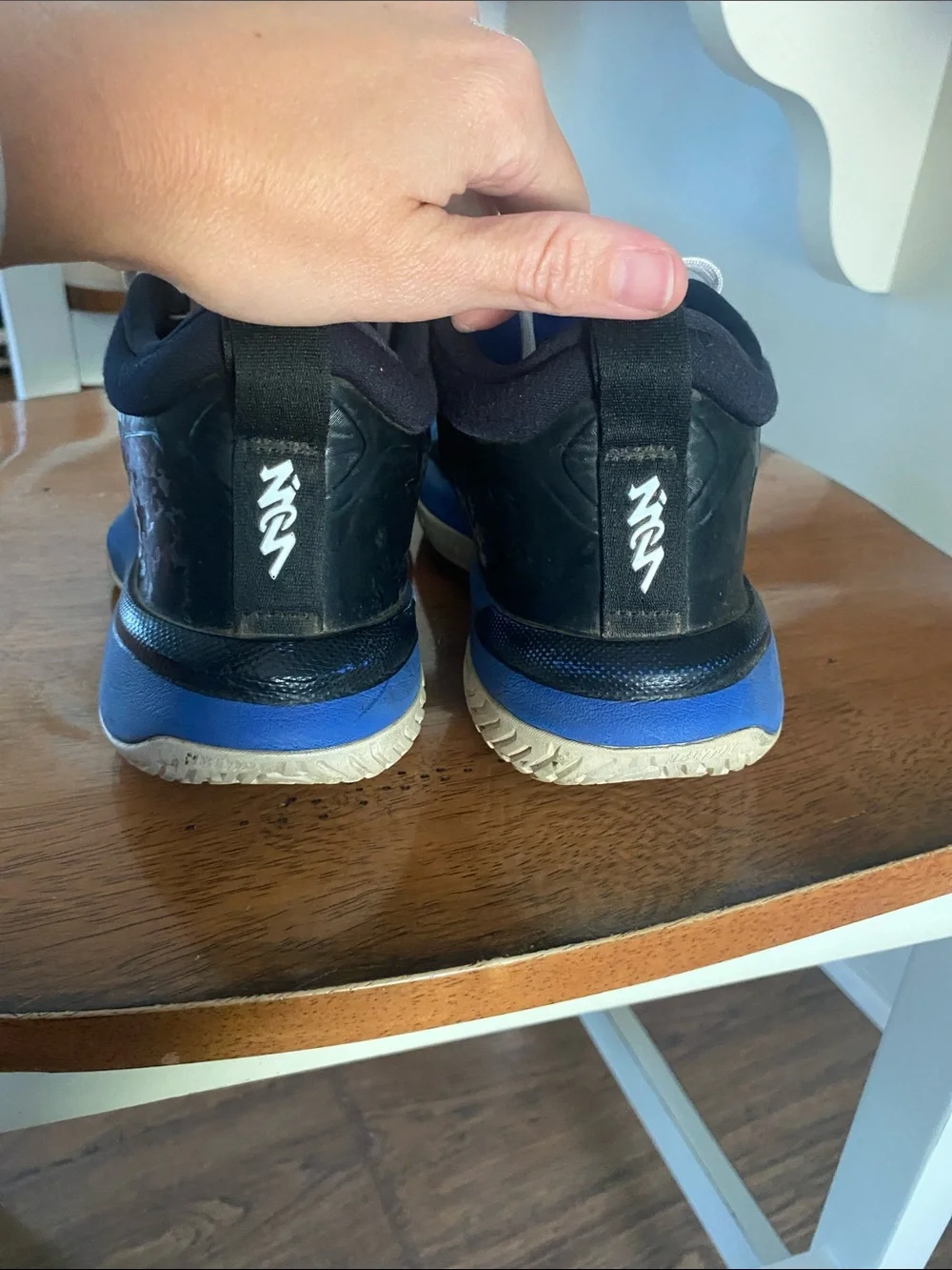 Jordan Kids Basketball Sneakers - Blue and Black
